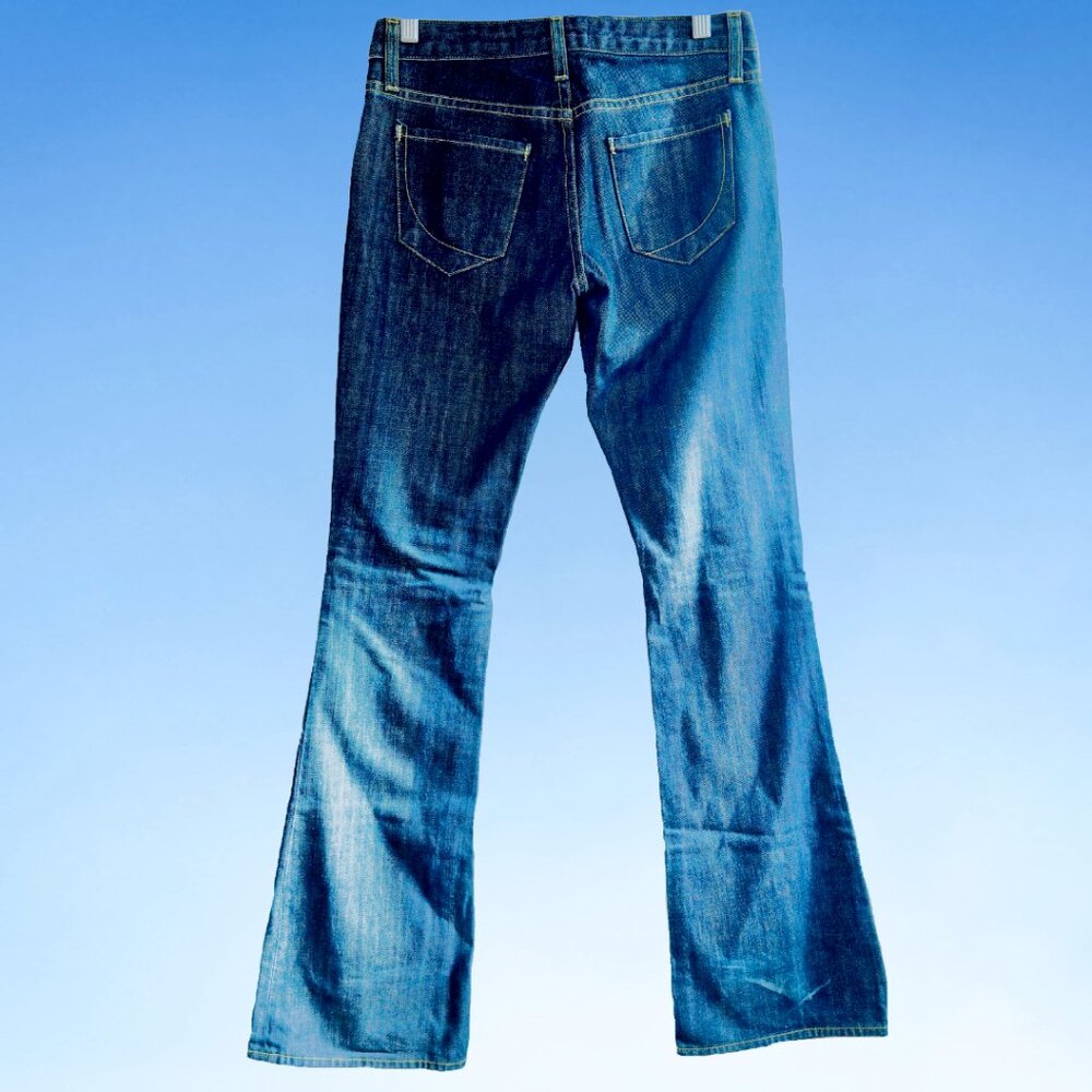 Paper Denim & Cloth Classic Indigo Wide Leg Jeans - Picture 3 of 7